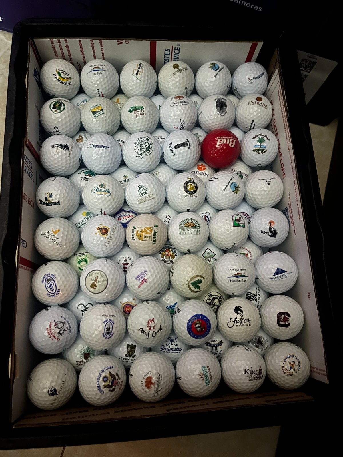 (25)-Select Your Logo Golf Ball(s): Excellent-New!