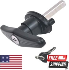 Pickup Truck Cap Topper Camper Shell Locking T-handle -with 2 Keys For Most Pickup Truck Cap Topper Camper Shell Locking T-handle -with 2 Keys For Most