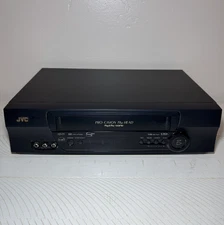 JVC HR-VP59U VCR 4-Head Hi-Fi VHS Player Recorder Plug & Play SQPB - Tested
