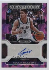 2022 Panini Prizm Draft Picks Purple Ice 4/99 Collin Gillespie #SS-CGI Auto 19fe