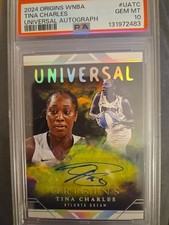 2024 Origins WNBA Tina Charles Universal Autograph Mint 10