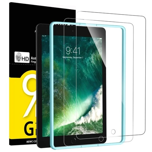 Tempered Glass Screen Protector 2-pack for iPad 9.7 (2017/2018/Air/Pro)