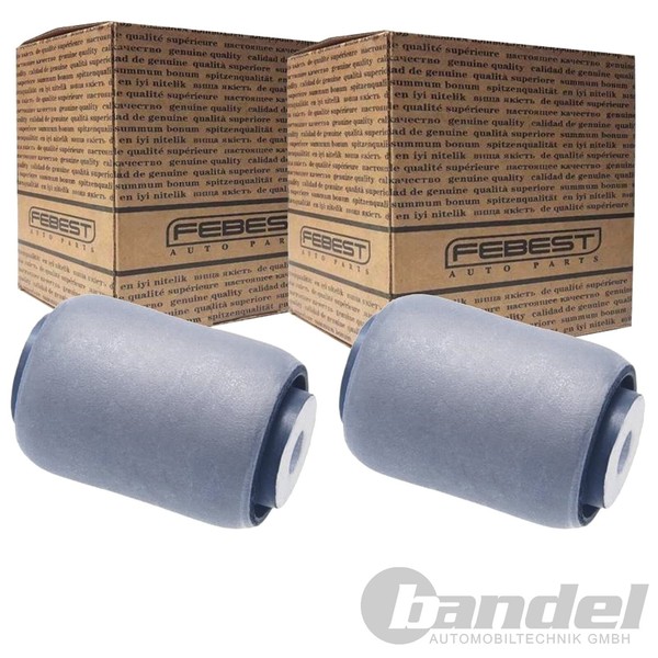 2X Febest Hinterachsbuchsen Querlenkerlager Passend FüR Chrysler 300C Dodge Chal-image