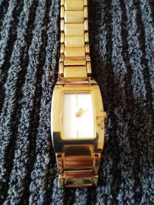 Elegante, schlichte Damen-Armbanduhr von DKNY, Donna Karan New York, top Zustand