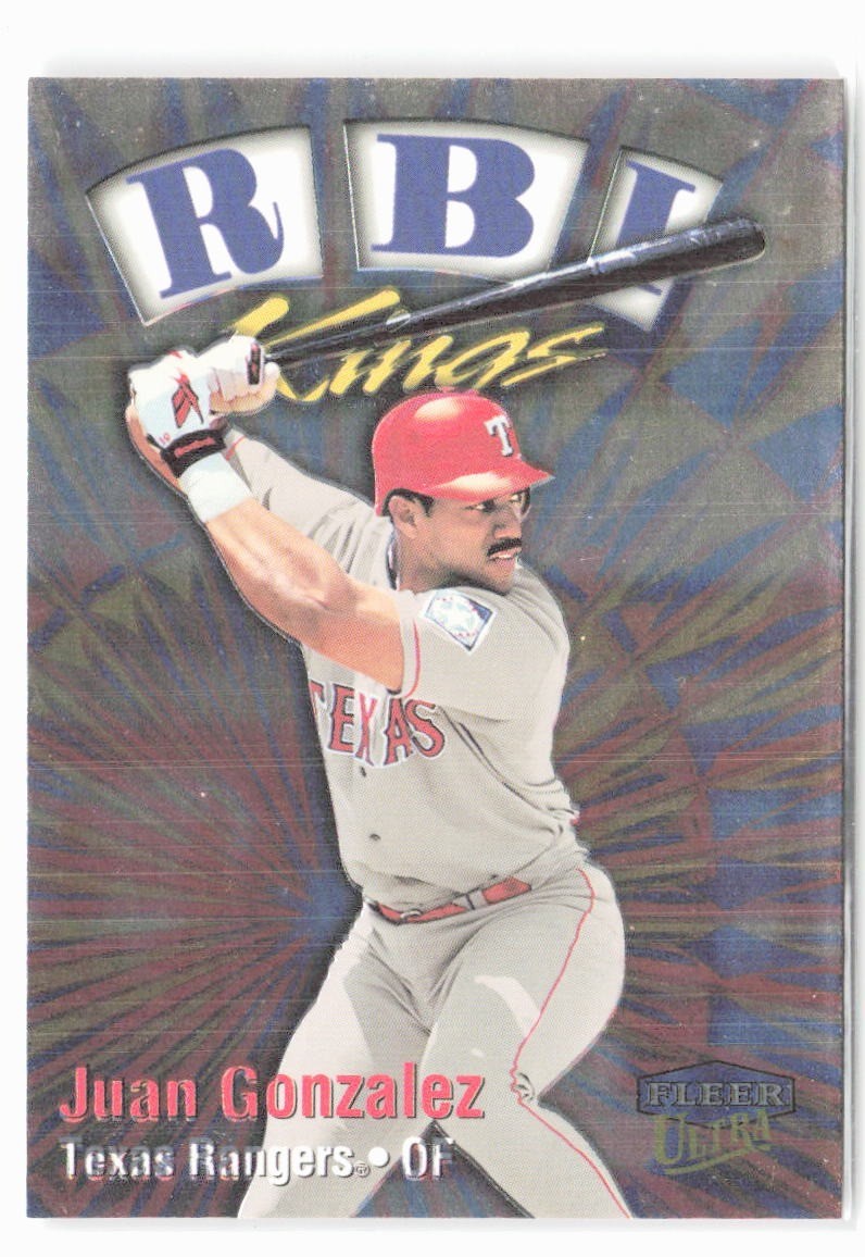 1999 Ultra #14 RK Juan Gonzalez RBI Kings