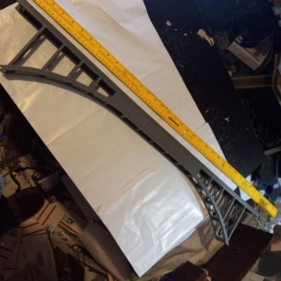 31.5'' N Scale Two Track Railroad  Truss Arch Bridge 3D Printed CUSTOMER CUSTOM