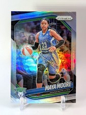 2025 Panini Prizm WNBA Maya Moore Silver Prizm Holo #135 Minnesota Lynx