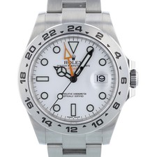 Rolex Explorer II 216570 42mm Polar White Dial Stainless Steel 2020 Box & Papers
