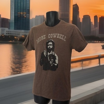 Vintage Unisex Graphic T-Shirt Size Small  More Cowbell  SNL Skit Will Ferrell