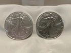 New ListingTWO 2024 US American Silver Eagle Coin 1 Troy Oz .999 Fine Silver Uncirculated