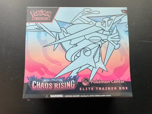 Pokémon TCG Chaos Rising Pokemon Center Elite Trainer Box ETB Sealed