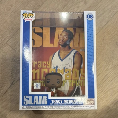 Funko Pop Magazine Covers Tracy McGrady NBA #08 Vinyl Figure Hardwood Classics