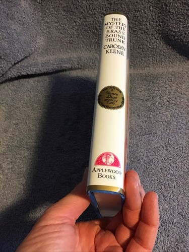 Nancy Drew Buch APPLEWOOD Hardcover DJ MYSTERY OF BRASS BOUND TRUNK 17 Lot B - Bild 5 von 10