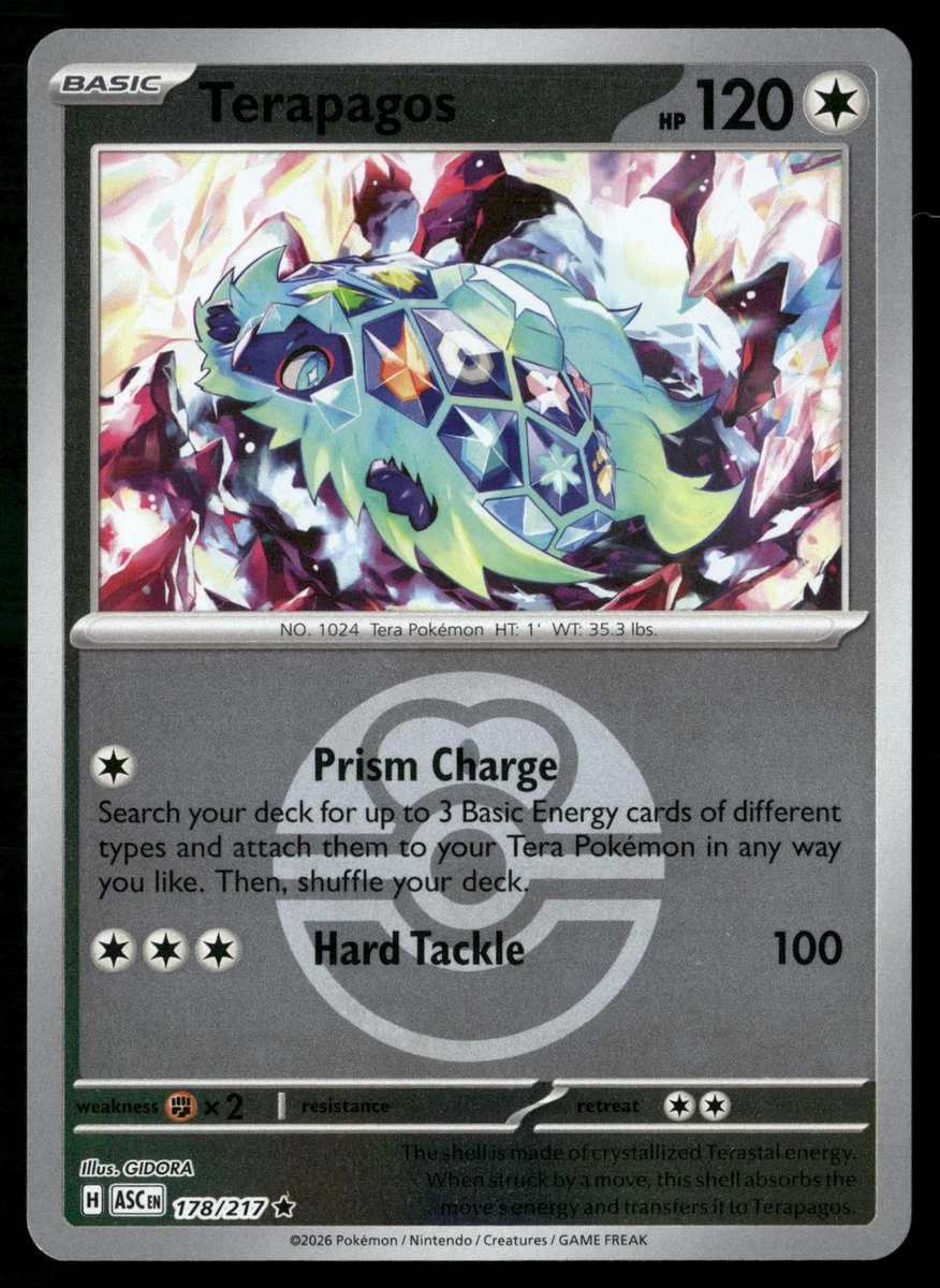 Terapagos Pokmon TCG Cards for sale | eBay