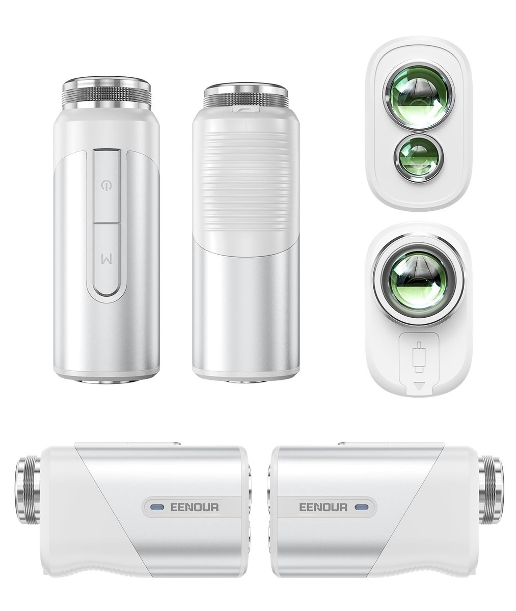 1回使用美品★EENOR U1000 PRO+ ホワイト ゴルフレーザー距離計Ultra mini U1000PRO+ – EENOUR