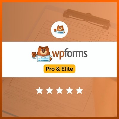 WPForms Pro Elite | GPL License | Drag & Drop WordPress Form Builder