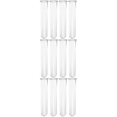 3 Count Glass Bud Vase Test Tube Propagation Tubes Flower for Fresh Flowers