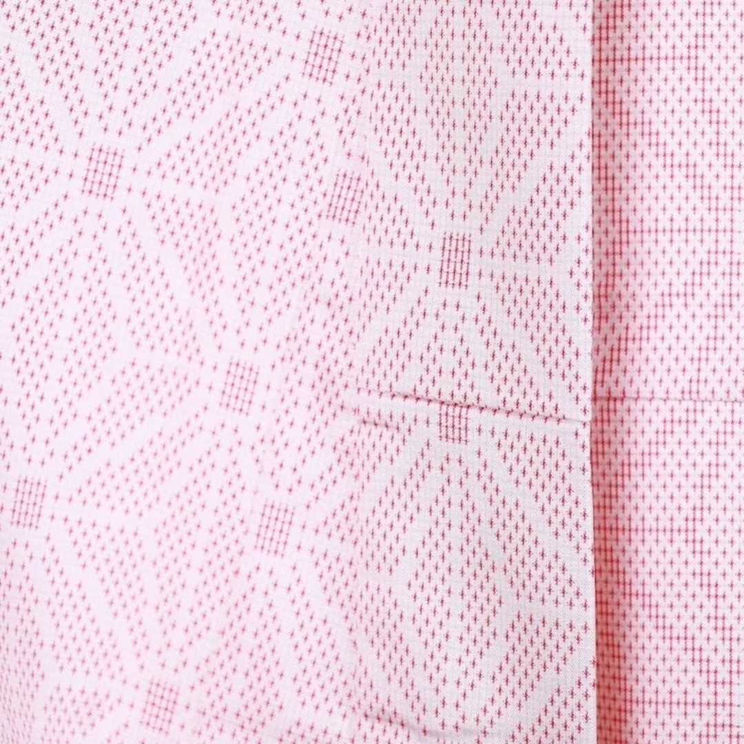 Off-White Hemp Leaf Pattern Silk Wool Kimono Size… - image 8