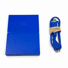 WD My Passport 1TB Portable External Hard Drive Auto Backup Blue MAC Windows