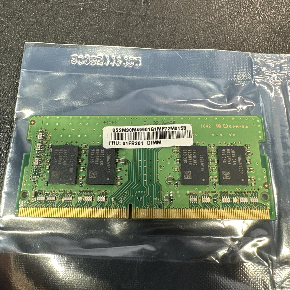 Samsung 8GB DDR4 PC4-19200 1Rx8 SO-DIMM Laptop RAM M471A1K43CB1-CRC - Image 2 of 2
