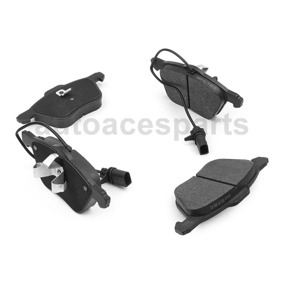 Juego de pastillas de freno delanteras rotores para Volkswagen EuroVan 2,5 L 2001-2003 Foto 3 de 4