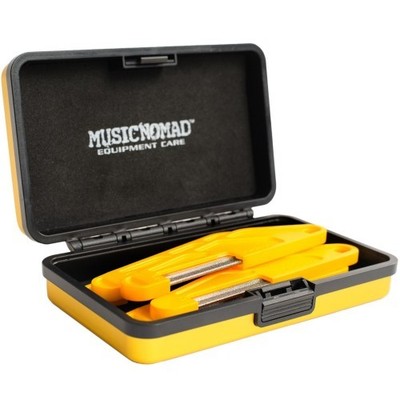 MusicNomad Diamond Coated Nut File Set 6 pcs. (MN670) - Acoustic Guitar | Neu