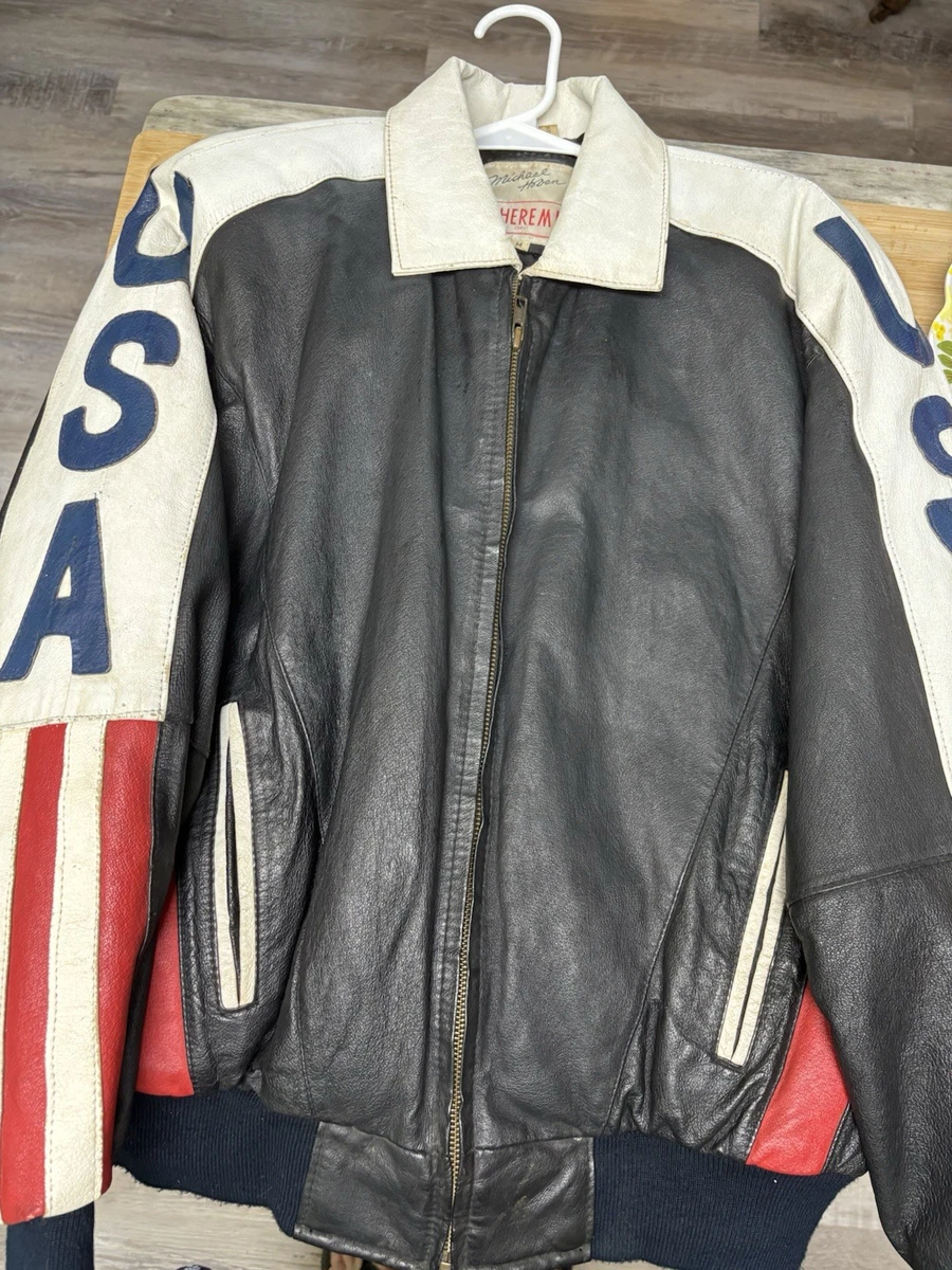 Michael Hoban North Beach Leather Leather Jacket products for sale