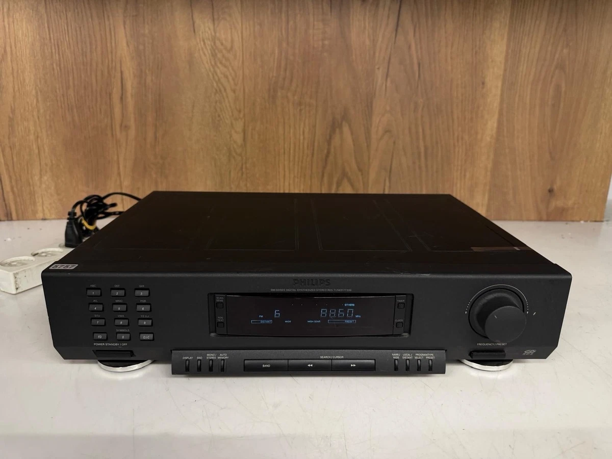 Sintonizador estéreo Philips FT930 FM/AM ¡Muy bueno!