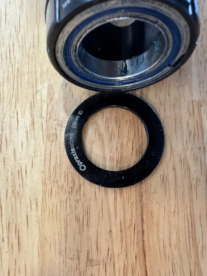 PRAXIS WORKS M30–BB30/PF30 68mm ROAD Bottom Bracket Used  - Image 3 of 3