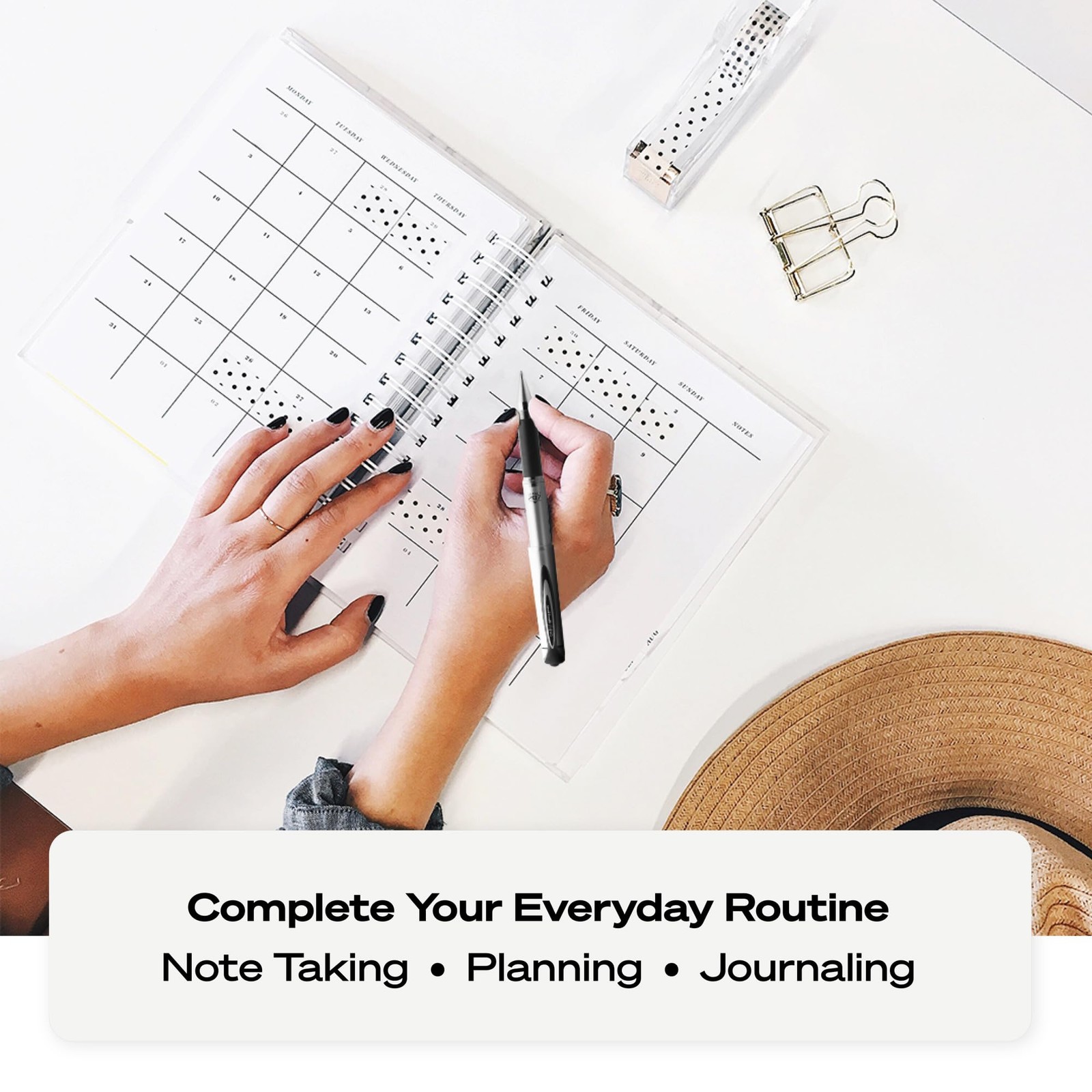 uni-ball 207 Impact Gel Pen Refills, Bold Point (1.0mm), Blue, 12 Count