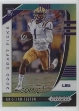 2020 Prizm Draft Picks Rookies Green & Yellow Kristian Fulton Rookie RC 05l9