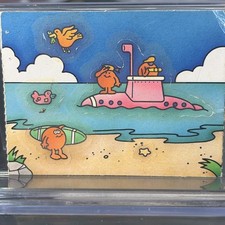 VINTAGE 80 S HALLMARK ORANGE SNIFF STICKER SHEET RARE