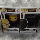 Funko Pop! The Flash Reverse Flash #215 & Zoom #352 Television Vinyl Figures