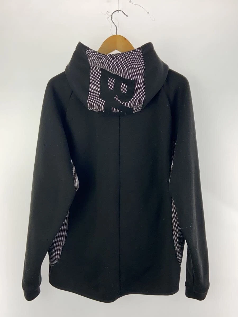 A BATHING APE (BAPE) Felpa con cappuccio A BATHING APE raglan zip nera XXL usata