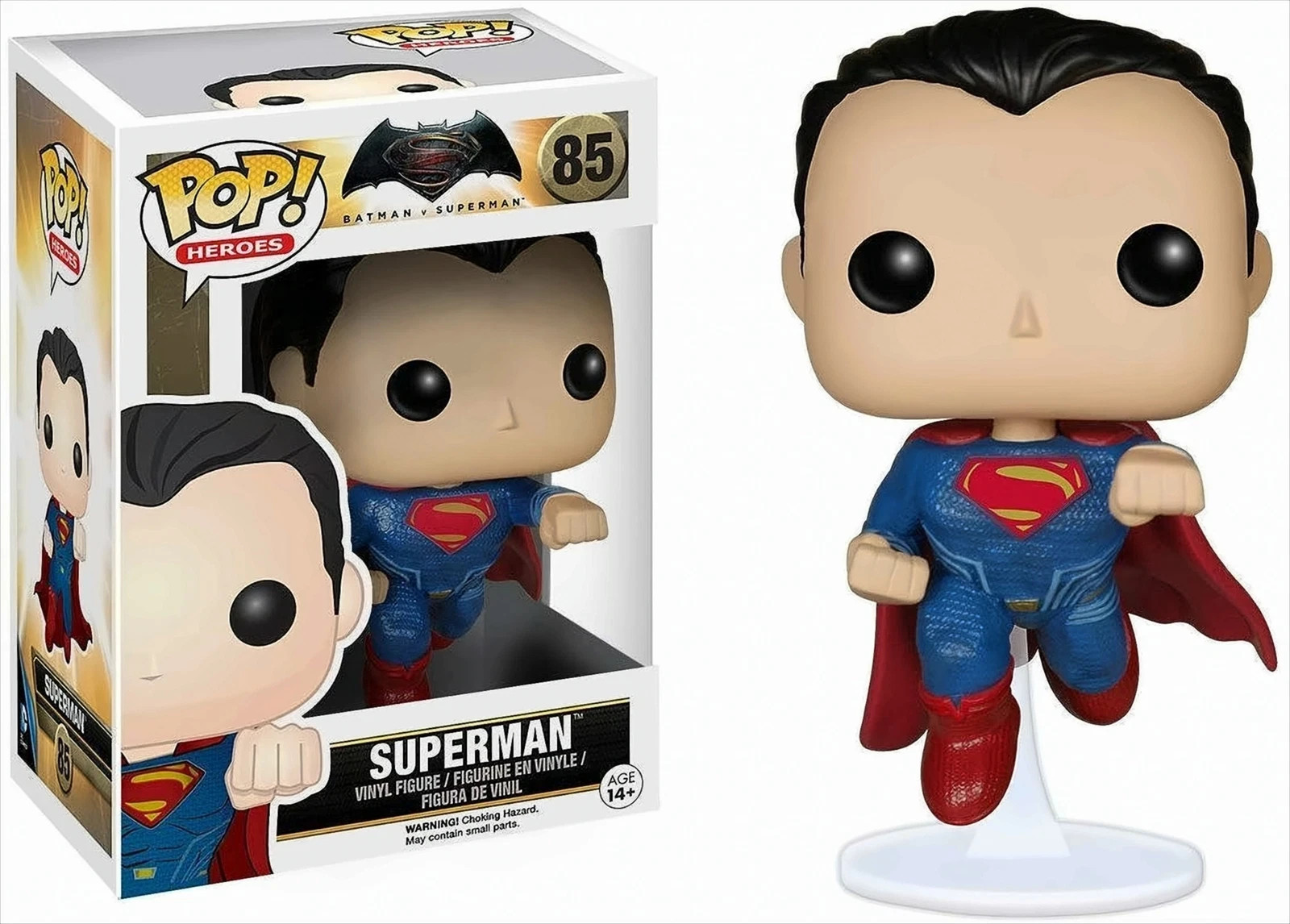 Batman v Superman Superman Figure #85 FUNKO POP!