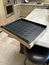 Rack Panel Accessory Blank 2U Space for 19” Rackmount, Heavy-Duty Gauge Steel