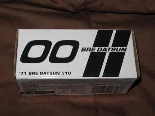 HOT WHEELS RLC RED LINE CLUB SEALED '71 BRE DATSUN 510 CHROME MIB