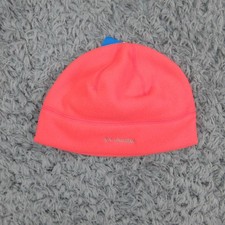 Columbia Hat Beanie Youth S/M Pink Fleece Fast Trek III Winter CY1527-614 NWT