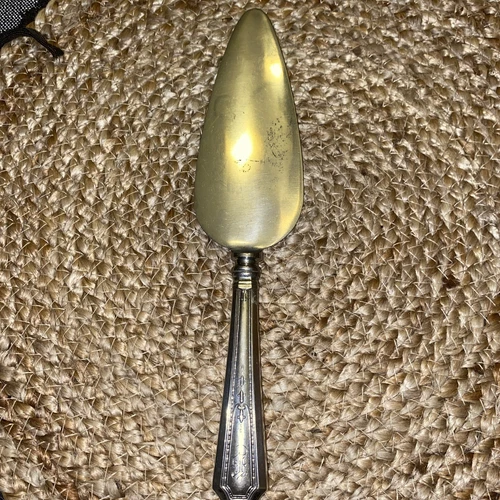 Colfax by Durgin-Gorham Sterling Silver Handle Pie Server 10"  Monogrammed