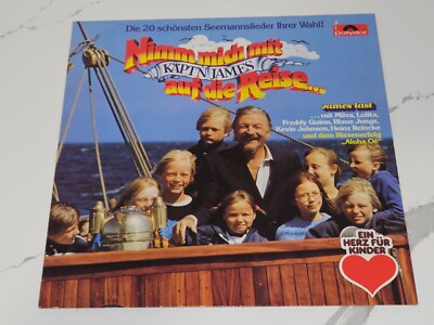 Kapt'n James ''Nimm Mich Mit Auf Die Reise...'' Record LP Vinyl 1982 German