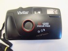 Vintage Vivitar IC1200 Aparat bezogniskowy 35mm Fix Focus Wbudowana lampa błyskowa