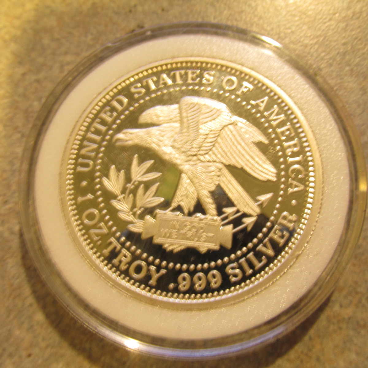 Jolly Jerome Seattle, WA 1 Troy Oz. .999 Silver Round - Washington