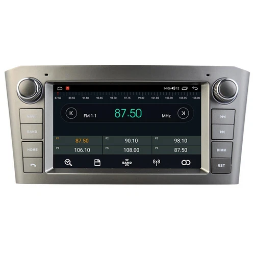 For Toyota Avensis T250 2002-2008 7" Android 15 Car Stereo GPS BT Carplay 8 Core