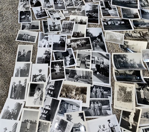 Large Lot 1930's-1940's Snapshot Photos 600 Great Lot USA Images!! - Picture 23 of 24
