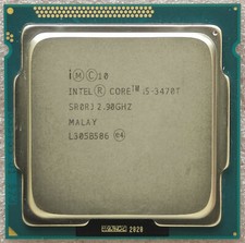 Intel Core i5-3470T SR0RJ Dual Core Processor 2.9 GHz, Socket LGA1155, 35W CPU