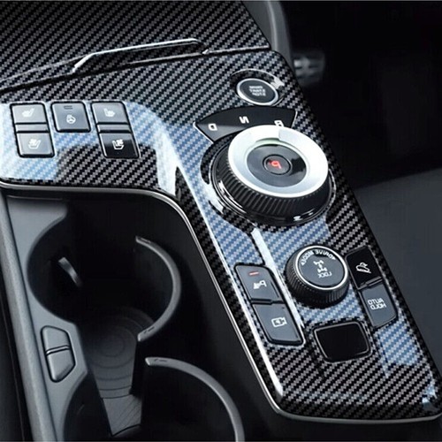 For Kia Sportage MK5 (NQ5) Carbon Fibre ABS Gear Shift Panel Cover Trim RHD - Picture 3 of 5