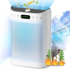 Air Purifiers for Home up to 1800 sq.ft - Ultra Quiet Air Purifier - H13 *NEW*