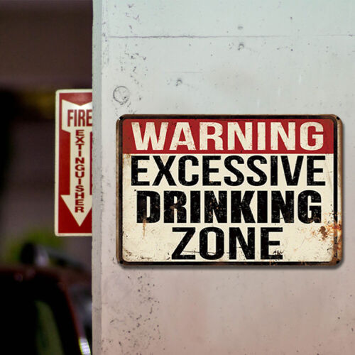 Metal Warning Tin Sign Rectangular Iron Painting Wall Home Bar Decor40x30cm - Picture 2 of 11