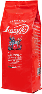 Lucaffé - Classic Espresso Coffee Beans - 1 kg Bag Imported from Italy