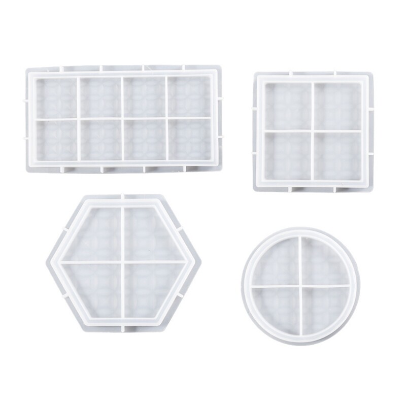 Silicone Resin Fruit Dish & Cement Tray Molds for Small Plates